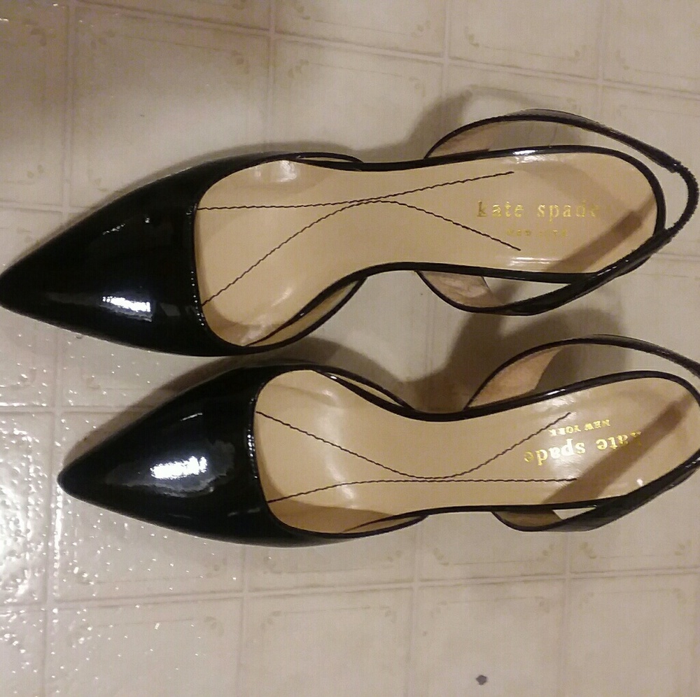 Kate Spade Black Heels